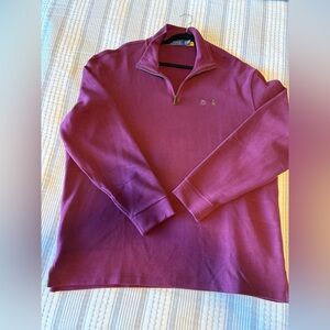NWT Ralph Lauren Polo Plum Quarter Zip Pullover size XXL